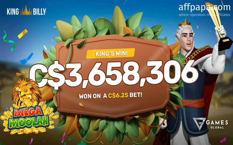 King Billy delivers a life-changing win of C$3,658,306 King Billy delivers a life-changing win of C$3,658,306