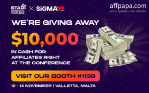 StarCrown Partners brings $10,000 giveaway to SiGMA Malta
