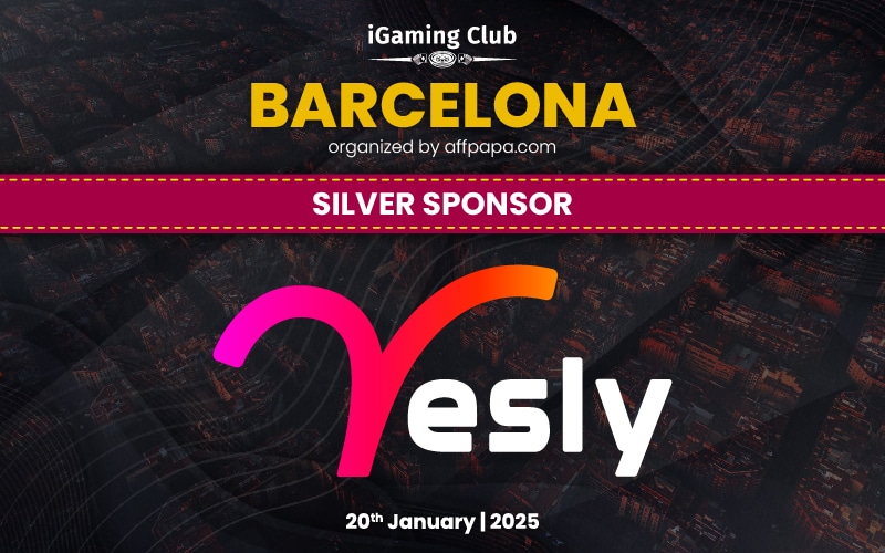 Yesly as Silver Sponsor for iGaming Club Barcelona 2025 Yesly as Silver Sponsor for iGaming Club Barcelona 2025