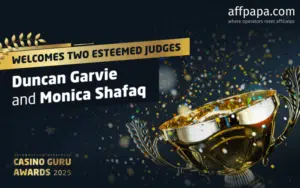 Casino Guru Awards 2025: Welcoming Judges Garvie & Shafaq