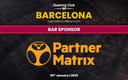 PartnerMatrix as Bar Sponsor for iGaming Club Barcelona 2025