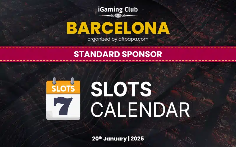 SlotsCalendar as Standard Sponsor for iGaming Club Barcelona 2025 SlotsCalendar as Standard Sponsor for iGaming Club Barcelona 2025