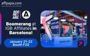 Boomerang Partners to unveil GBA 2025 at iGB Affiliate Barcelona