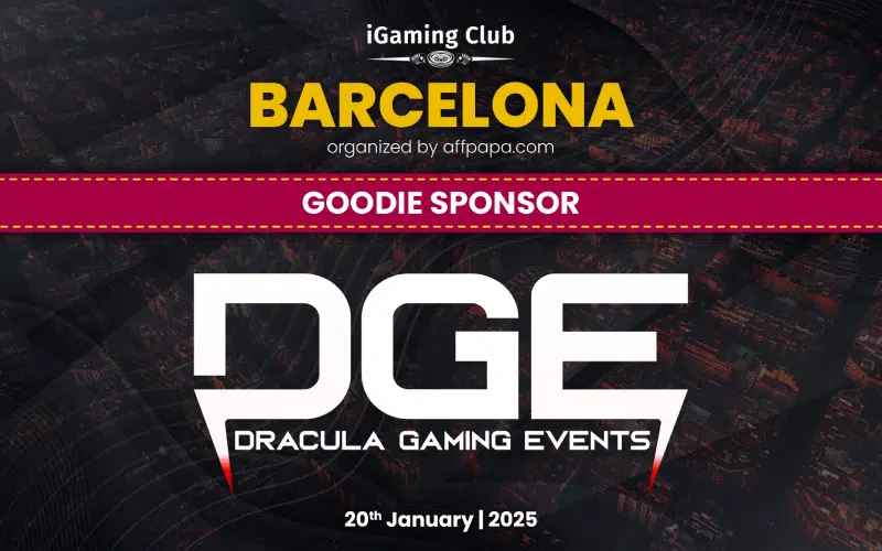 Dracula Gaming Events as Goodie Sponsor for iGaming Club Barcelona 2025 Dracula Gaming Events as Goodie Sponsor for iGaming Club Barcelona 2025