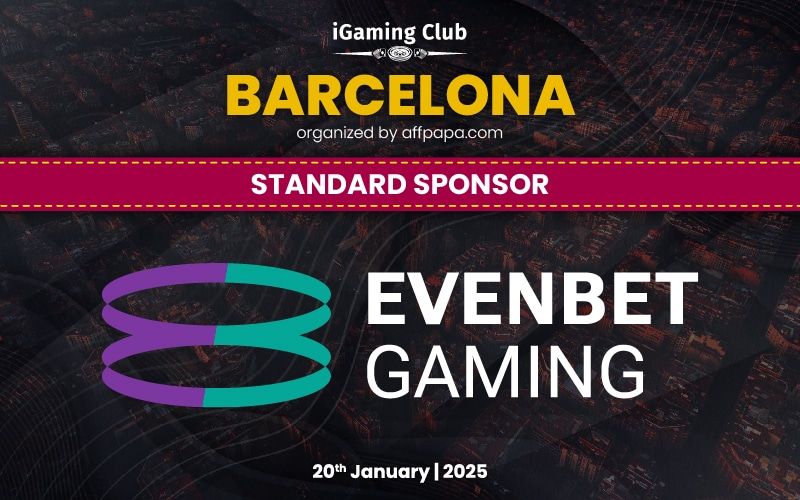 EvenBet Gaming as Standard Sponsor for iGaming Club Barcelona 2025 EvenBet Gaming as Standard Sponsor for iGaming Club Barcelona 2025