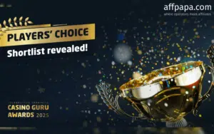 Casino Guru Awards 2025 Announces Shortlist For Players’ Choice