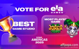 ELA Games Nominated for Innovation at SiGMA Americas Awards