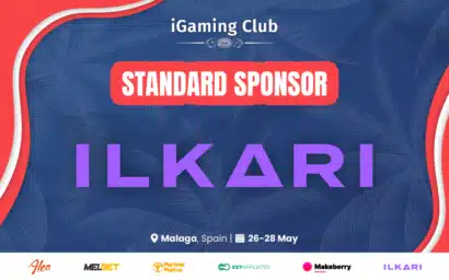 ilkari as standard sponsor for igaming club malaga 2025
