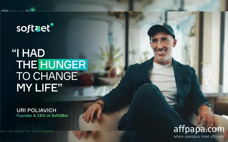 Soft2Bet Marks On 8 Years of Leadership In a New Film Featuring CEO Uri Poliavich Soft2Bet Marks On 8 Years of Leadership In a New Film Featuring CEO Uri Poliavich