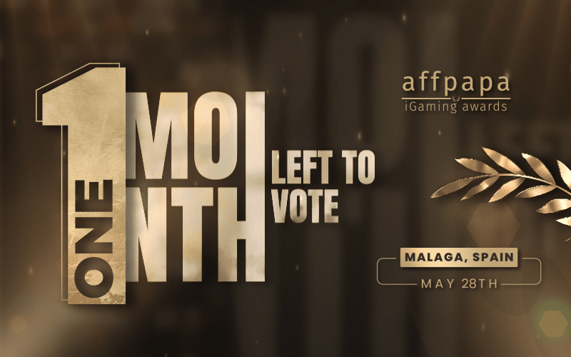 1 Month Left to Vote in AffPapa iGaming Awards 2025 1 Month Left to Vote in AffPapa iGaming Awards 2025