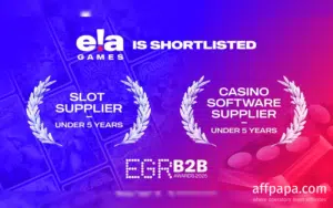 ELA Games Received Two Nominations at EGR B2B Awards 2025