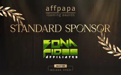 Bona Fides Affiliates As Standard Sponsor for AffPapa iGaming Awards 2025