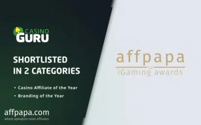 Casino Guru Shortlisted for AffPapa iGaming Awards 2025