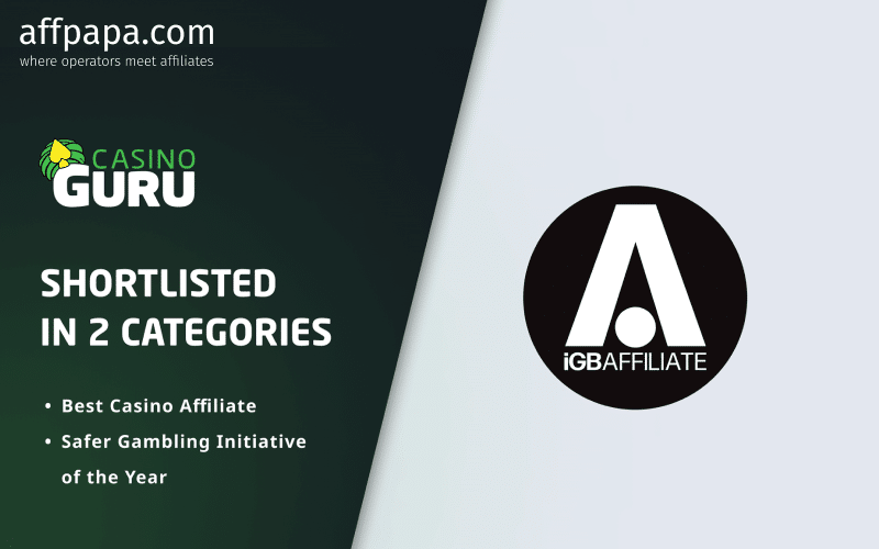 Casino Guru shortlisted in 2 categories for iGB Awards 2025