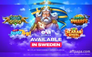ELA Games Announces Its Expansion into the Swedish Market
