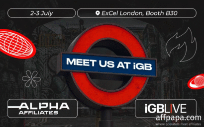 Alpha Affiliates Returns to iGB Live 2025 with Booth Redesign