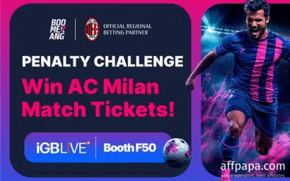 Boomerang to Host Penalty Challenge at iGB L!VE London 2025