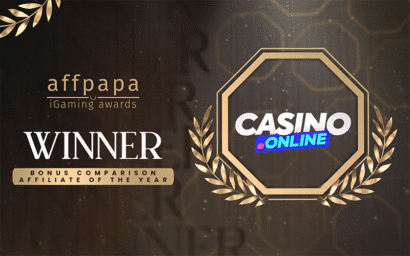Casino.online Wins “Best Bonus Comparison Affiliate of the Year” at AffPapa iGaming Awards 2025