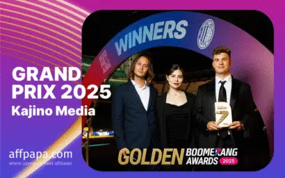 Kajino Media CEO on winning the Golden Boomerang Awards 2025