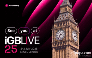 Makeberry Affiliates to attend iGB L!VE London 2025