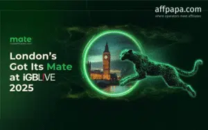 Meet Mate Affiliates at Booth H60: iGB L!VE London 2025