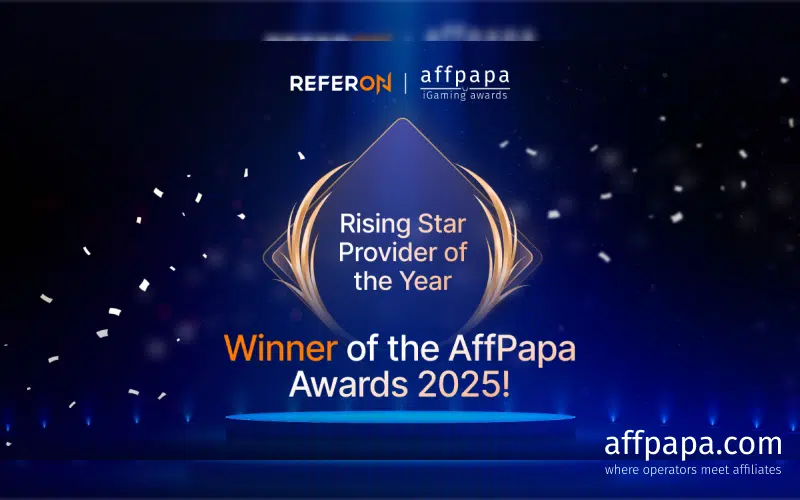 ReferOn Wins “Rising Star Provider of the Year” at the AffPapa Awards 2025