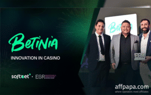 Soft2Bet’s Betinia Wins “Innovation in Casino” at EGR Awards 2025
