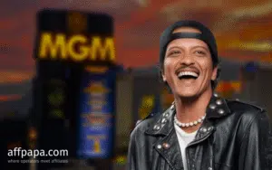 Bruno Mars jokes about $50M MGM debt rumor