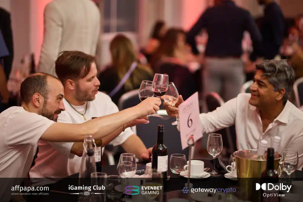 igaming club london vip dinner