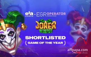 ELA Games’ “Joker Winpot” nominated for Game of the Year at EGR Operator Awards