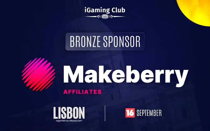 Makeberry Affiliates as Bronze Sponsor for iGaming Club Lisbon 2025