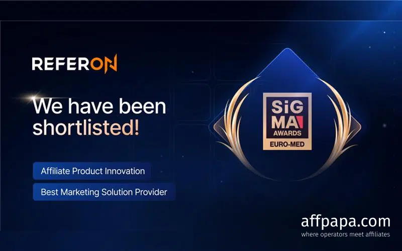 ReferOn earns dual nominations for Innovation and Marketing Excellence at SiGMA Euro-Med Awards 2025