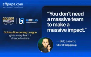 Boomerang Partners: Belg Group’s Golden Boomerang League experience