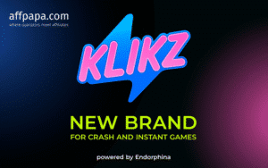 Endorphina launches Klikz: a new brand for crash and instant games