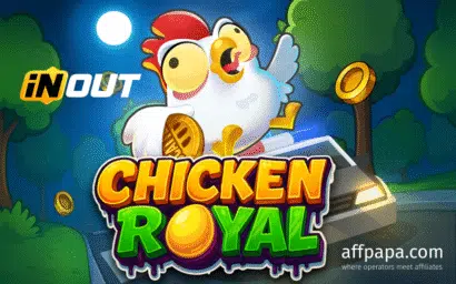 InOut Games drop their first-ever slot: meet Chicken Royal!