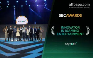 Soft2Bet recognized as Innovator in iGaming Entertainment by SBC Awards 2025