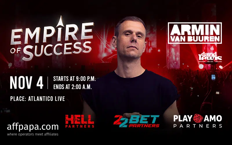 Empire of Success at SiGMA Rome by 22Bet Partners, HellPartners & PlayamoPartners Empire of Success at SiGMA Rome by 22Bet Partners, HellPartners & PlayamoPartners