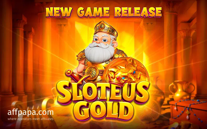 Endorphina releases Sloteus Gold: a royal treasure adventure slot