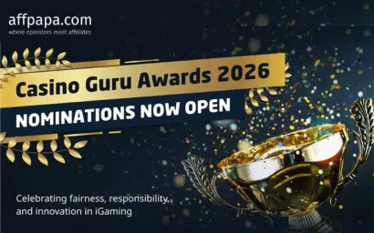 Nominations now open for Casino Guru Awards 2026