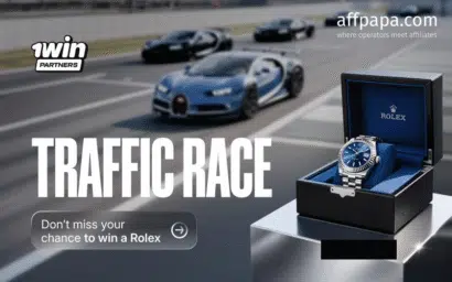 Ready, set, win: The 1win Traffic Race has begun!