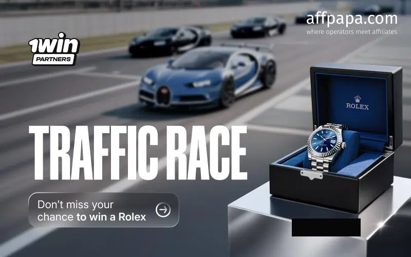 Ready, set, win: The 1win Traffic Race has begun!