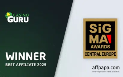 Casino Guru wins Best Affiliate at SiGMA CE B2C Awards