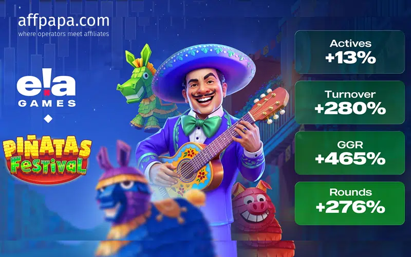 Piñatas Festival by ELA Games outperforms studio benchmarks