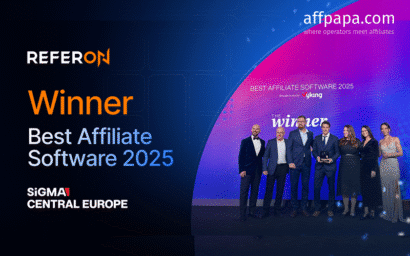 ReferOn wins Best Affiliate Software 2025 at SiGMA B2B Awards