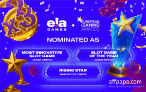 ELA Games triple-nominated at European iGaming Awards 2026