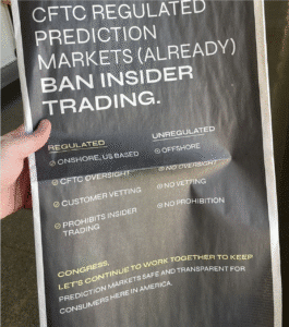 coalition for prediction markets issues insider trading ad