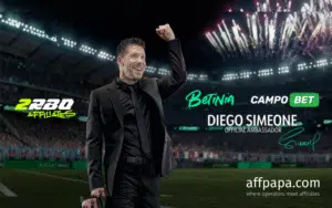 Diego Simeone named ambassador for Betinia and CampoBet