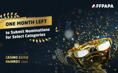 One month left to submit Casino Guru Awards 2026 nominations