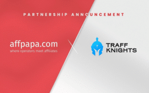 AffPapa announces partnership with TraffKnights