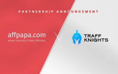 AffPapa announces partnership with TraffKnights
